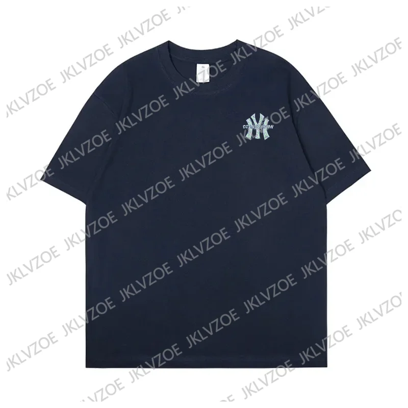 

Trendy T Shirts Cotton Short Sleeve Tee NY Logo Designed Pattern Printed Tops Couple Tops Breathed Harajuku Men Women's Clothing