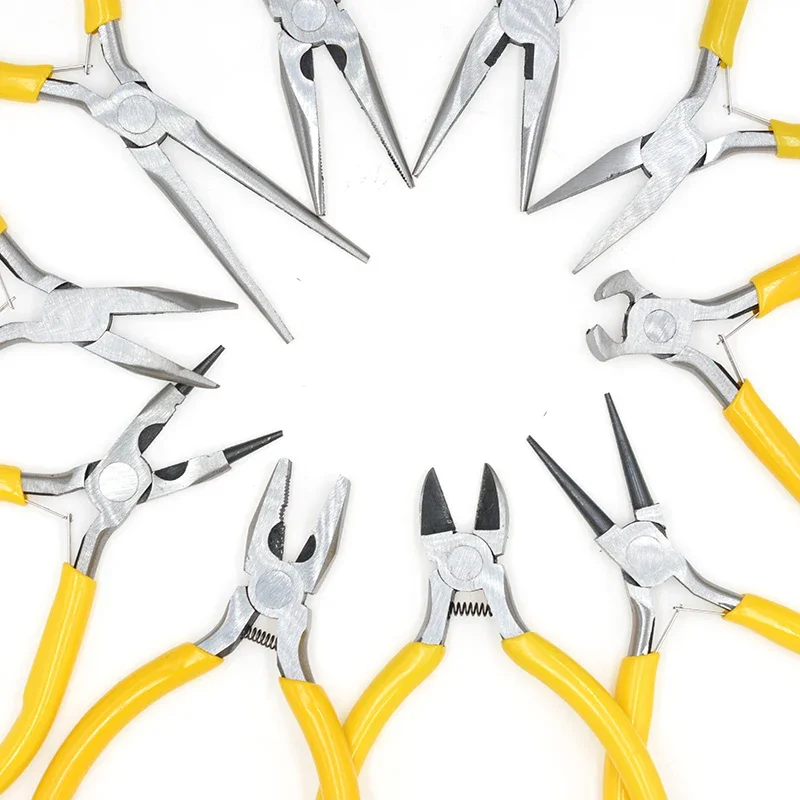 Multifunctional Hand Tools Jewelry Pliers Equipment Round Nose End Cutting Wire Pliers For Jewelry Making Handmade Accessories