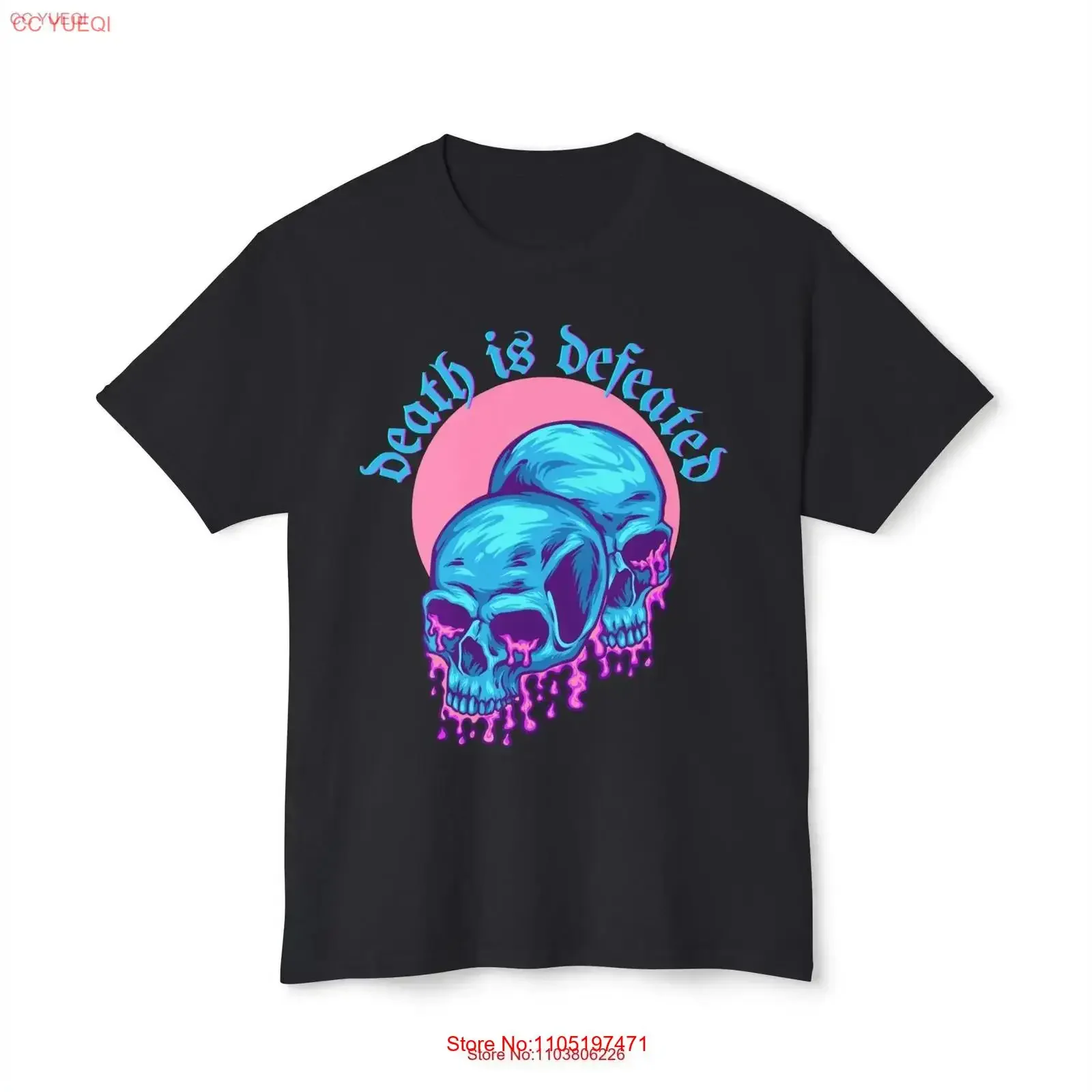 

Death Is Defeated Christian T Shirt Faith vintage Washed Breathable Comfortable designer clothes Casual homme