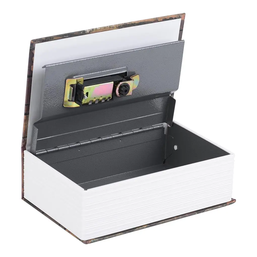 Creative Book Safe Box Money Jewelry Collection Storage Case with Combination Lock LOVE