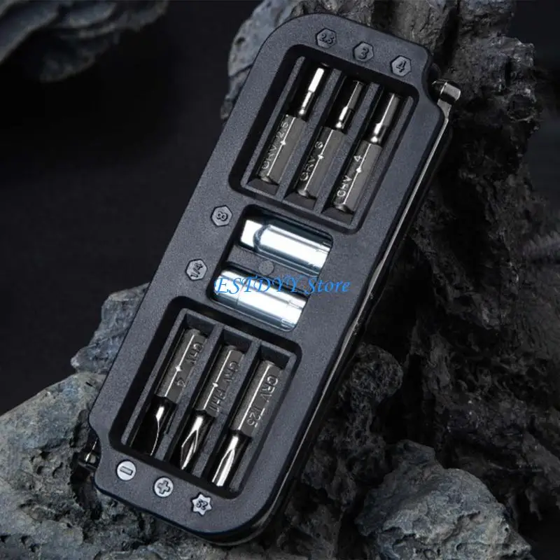 

G6DE Portables Hexagonal Wrenches Screwdriver Tool Essential Bicycles Maintenances Tool