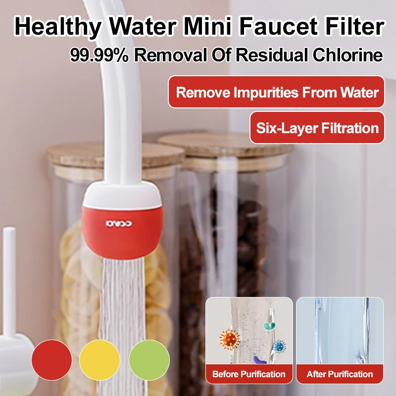 

Home Portable Mini Faucet Filter Six Filtration Travel Health Essentials Home Portable Mini Faucet Filter Six Filtration Travel