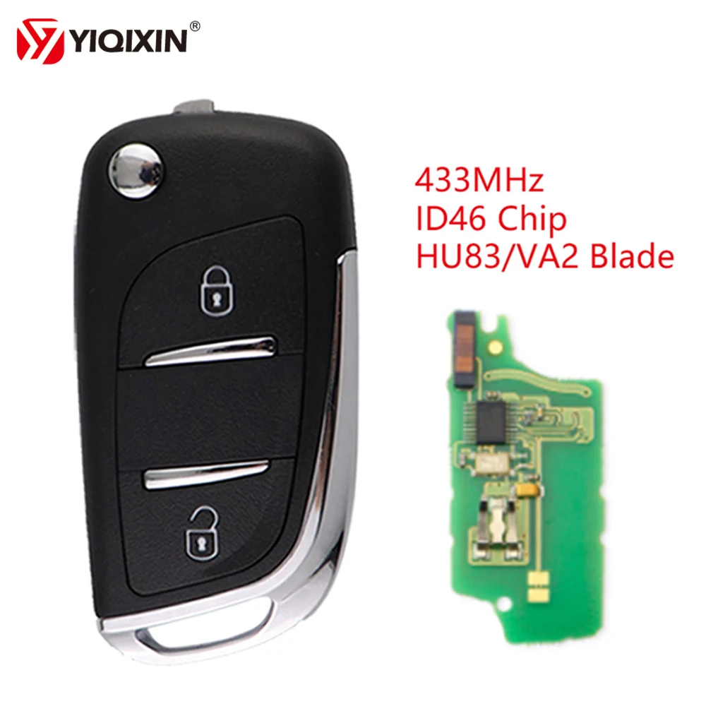 

Modified Key For Peugeot 207 107 307 308 407 607 Remote Car Key For Citroen C4 C2 C3 C5 C6 C8 Xsara Picasso CE0523/36 VA2 Blade