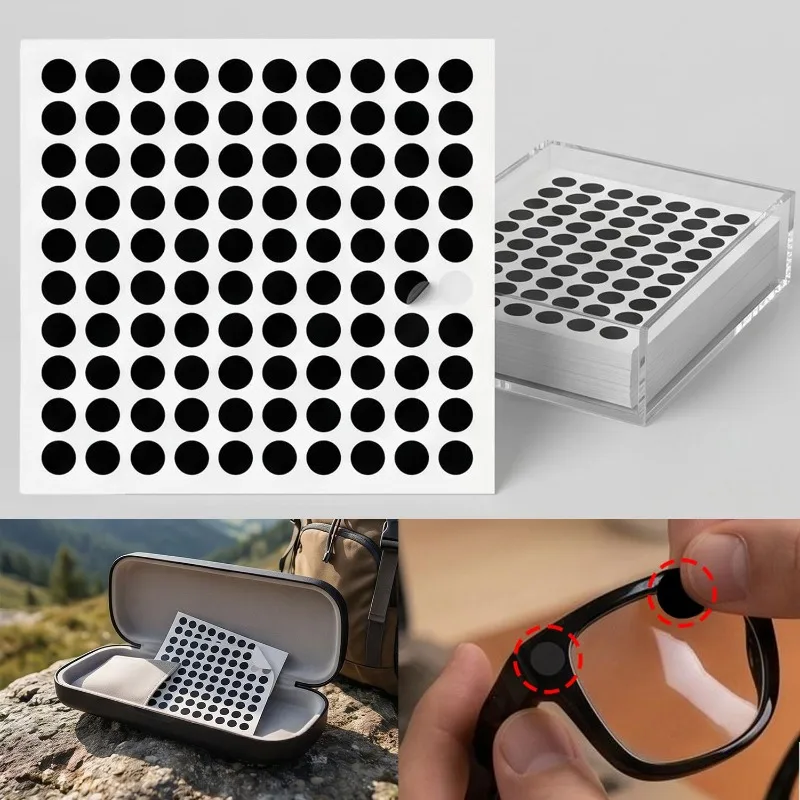 100-400PCS LED Light Cover for Ray-Ban Meta Glasses for Way-farer/Skyler/Headliner Gen1&2 Light Privacy Cover Blocking Stickers