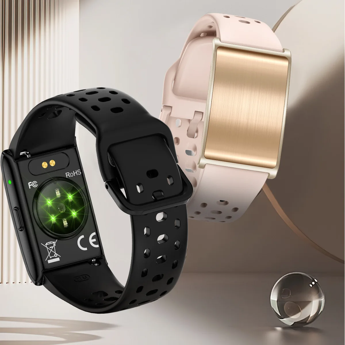 New GPS Trajectory AI Health Bracelet Heart Rate Blood Pressure SpO2 Monitor Call Reminder H59M Smart Watch Sport Fitness Band