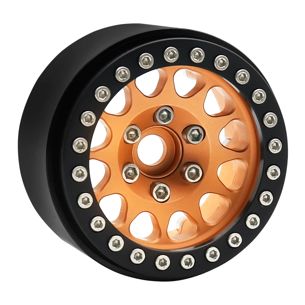 Metall 1,9 Beadlock Felgennabe für 1/10 Hsp Redcat Rc4wd WRAITH Tamiya Axial SCX10 D90 HPI RC Auto Ersatzteil