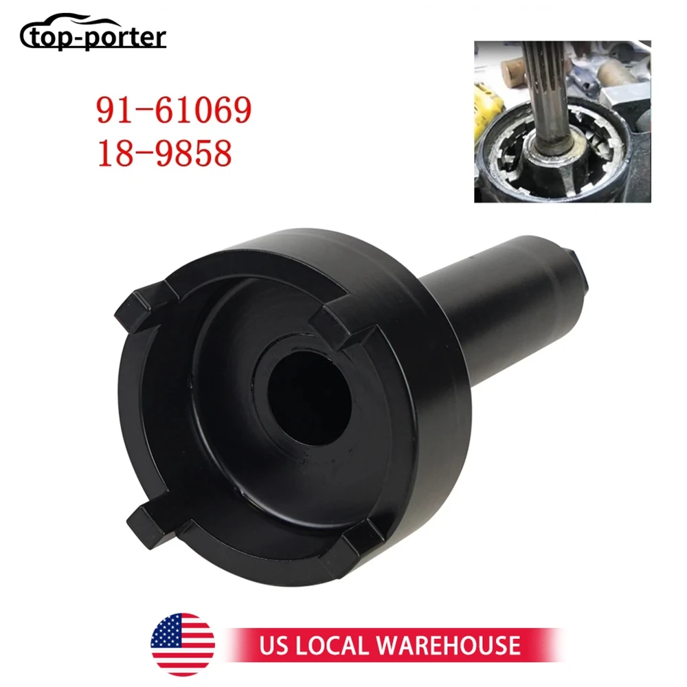 

91-61069 18-9858 Фиксатор подшипника лодки, инструмент для Mercruiser Alpha One Bravo One 91-61069T, черный, нержавеющая сталь