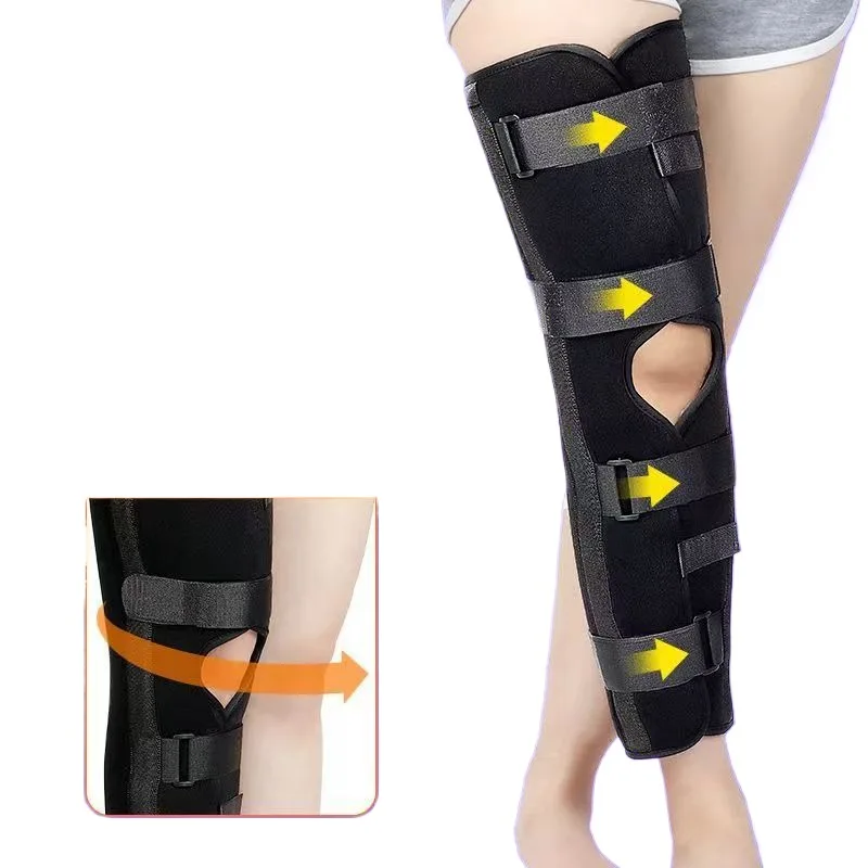 

Adult Knee Brace Support Pad Patella Knee Fixing Orthopedic Leg Posture Corrector Fractures Splint Guard For Arthritis
