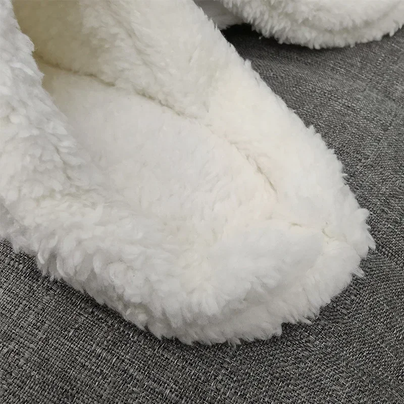 Neue Winter Warme Knöchel Socke Schuh Charms Verdicken Plüsch Einlegesohle für Frauen Männer Schuh Abdeckungen Abnehmbare Plüsch Liner Schuhe Charme Einlegesohlen – Detail 6