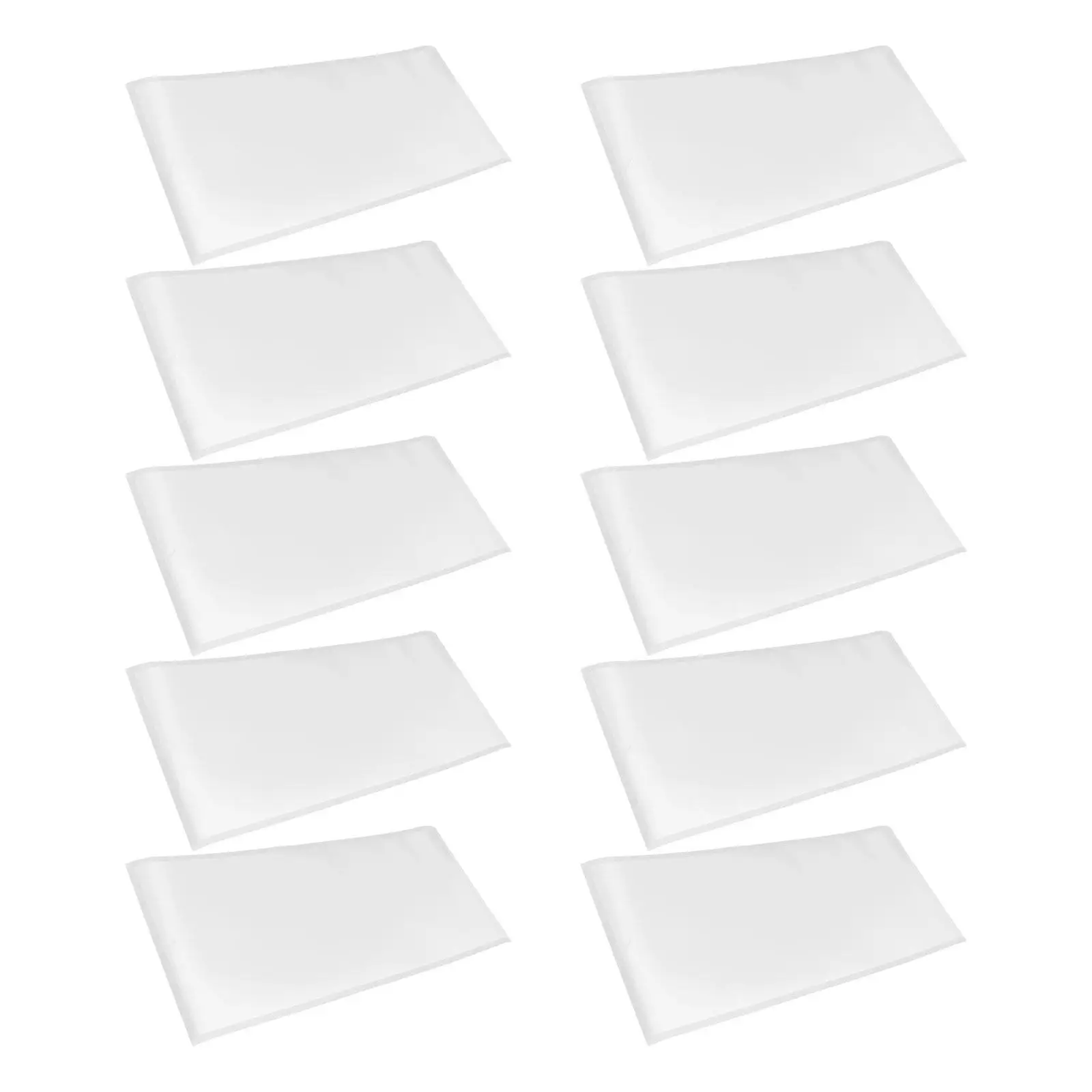 10Pcs Sandblast Cabinet Lens Cover Protective Adhesive Film 22 by 10 Abrasive Cabinet Viewing Window Protector Replacement