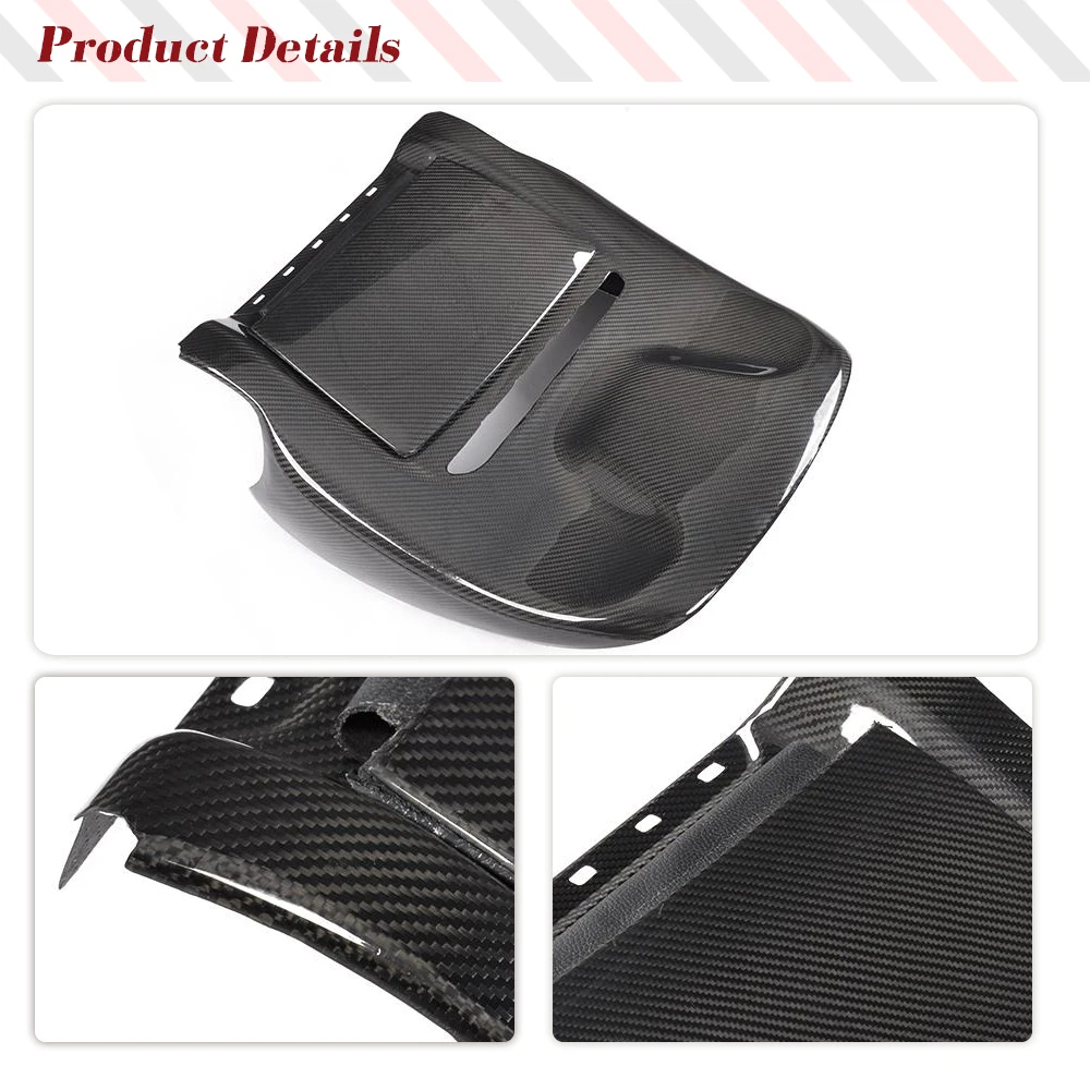 Prepreg Dry Carbon Fiber Seat Cover Trim For Mercedes Benz W464 W463 G500 G63 2019UP Back Seat Cover Replacement Style Body Kits