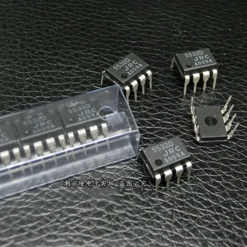 20PCS/new Original Genuine Goods JRC5532D NJM5532D Low Noise Dual Operational Amplifier DIP-8