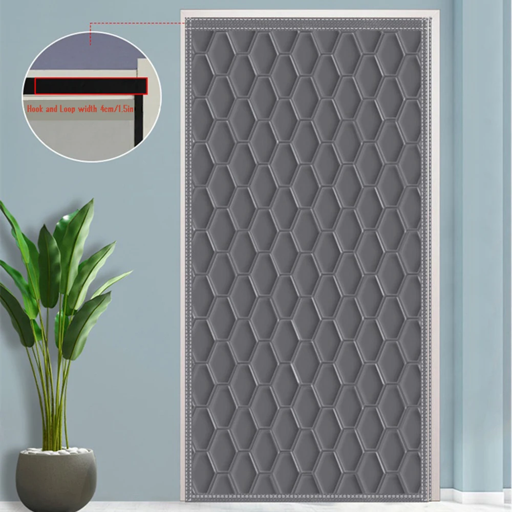 Winter Magnetic, Windproof, Cold Resistant, Air Conditioning Insulation and Soundproof Curtains, Easy To Disassemble