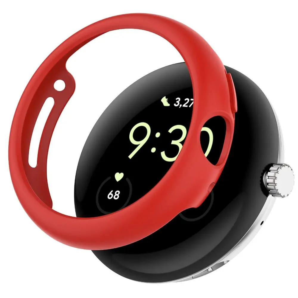 Anti-kras frame shell case PC cover beschermende schermbeschermer voor Google Pixel Watch