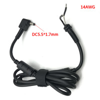 Universal 14AWG DC Power Adapter Cable Cord 5.5*1.7 mm for acer 135W 180W 230W Laptop AC Adapter Charger DC Cord