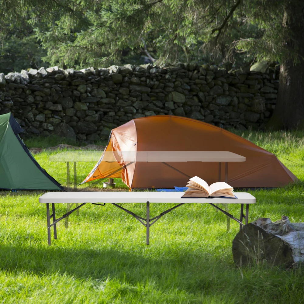 6FT Outdoor Courtyard Foldable Bench