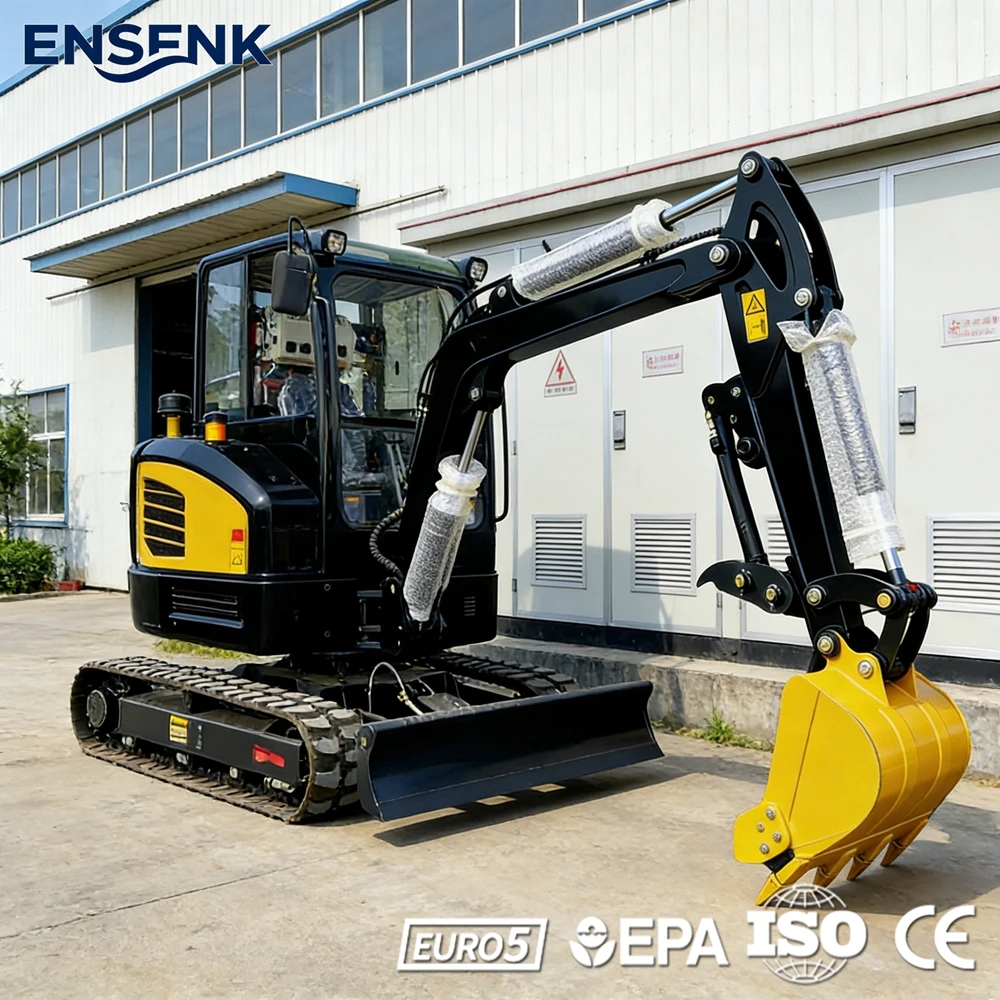 

Mini Excavator 2.5Ton Multifunctional With Kubota Engine For Construction Farm Tractor Digger Escavadora Machine With Pelle