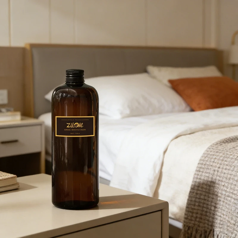 500ML Large Capacity Luxury Hotel Scent Reed Diffuser Refill Oil Long-Lasting Aroma Feeding Liquid Premium Room Fragrance - view 2