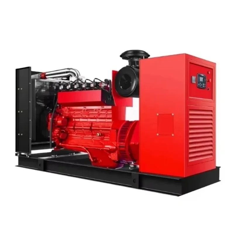 Water Cooled 4 Cylinder  Natural Gas Generator with Turbocharger 200A Auto Start