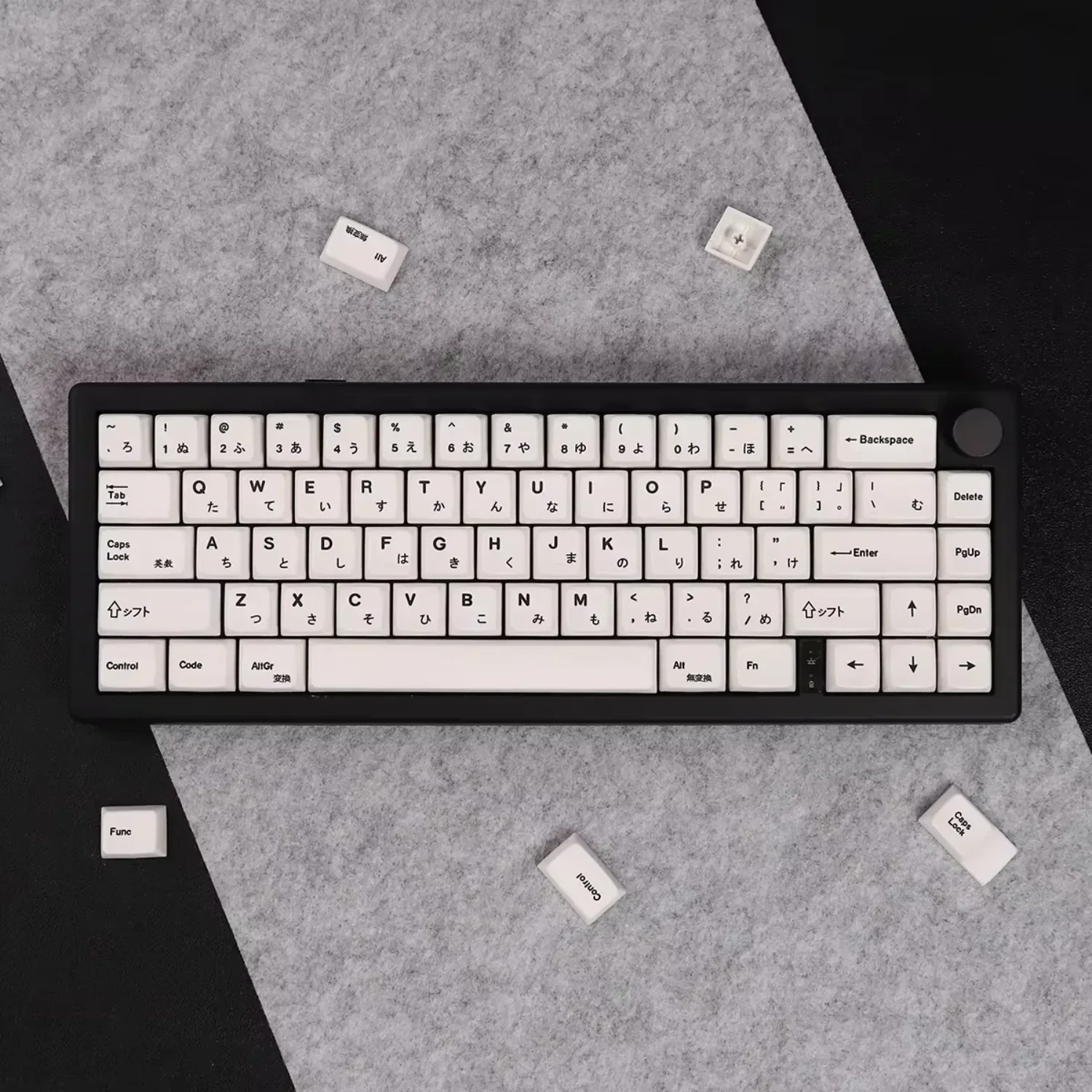 Japonês MDA Keycaps, simples, branco puro, PBT, personalizado para 60, 84, 98, 108, teclado mecânico, 150 teclas