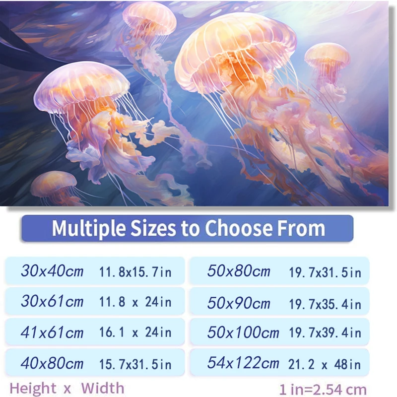 Naklejka na tło akwarium Meduz – Aquarium Fish Wallpaper recenzja i cena