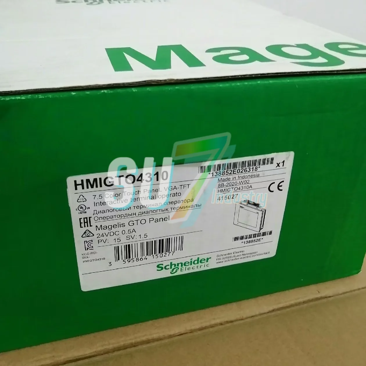 

HMIGTO4310 Новый 100% сенсорный экран HMI