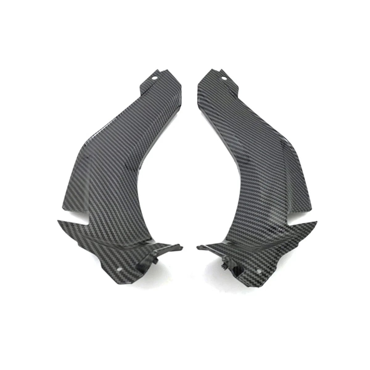 

Motorcycle Front Dash Handle Bar Air Cover Fairing Carbon Fiber for -10R ZX10R