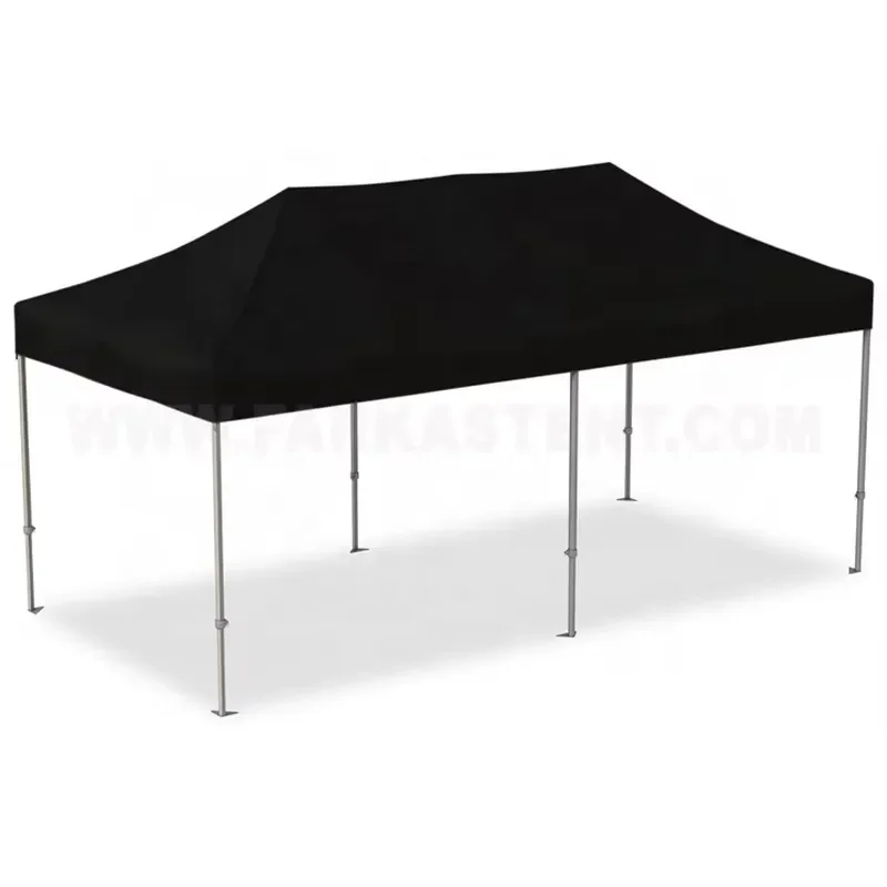 3x6m Portable Pop Up Canopy Steel Frame Folding Exhibition Tent Outdoor Event Shelter Heavy Duty Gazebo for Trade Show