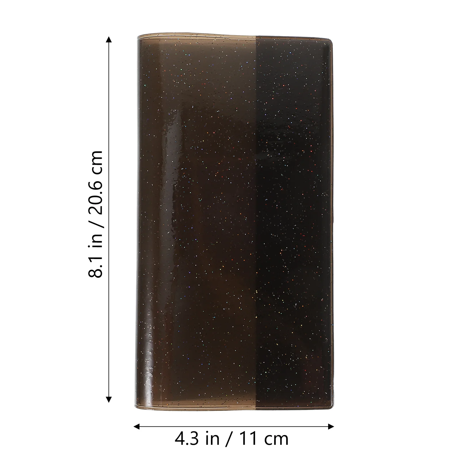 1 многофункциональный желейный фотоальбом, книга для билетов для карточек, купюр, держатель для хранения дорожных фотографий, портативный сувенирный органайзер