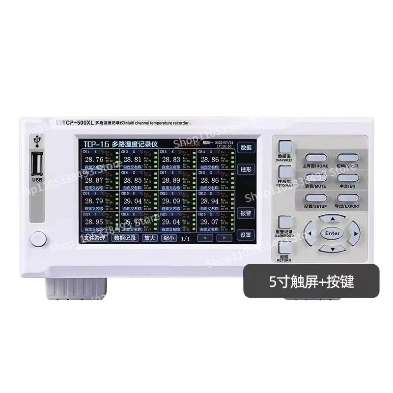 For Multichannel Temperature Tester 8/16/64/32 Channel PT100 Thermocouple Recording Inspection