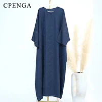 Ensemble de tenues musulmanes de luxe 2 pièces pour femmes, Robe Abaya Hijab Abaya pour Ramadan dubaï, Kaftan de fête islamique, Robe élégante de turquie, 2025 6