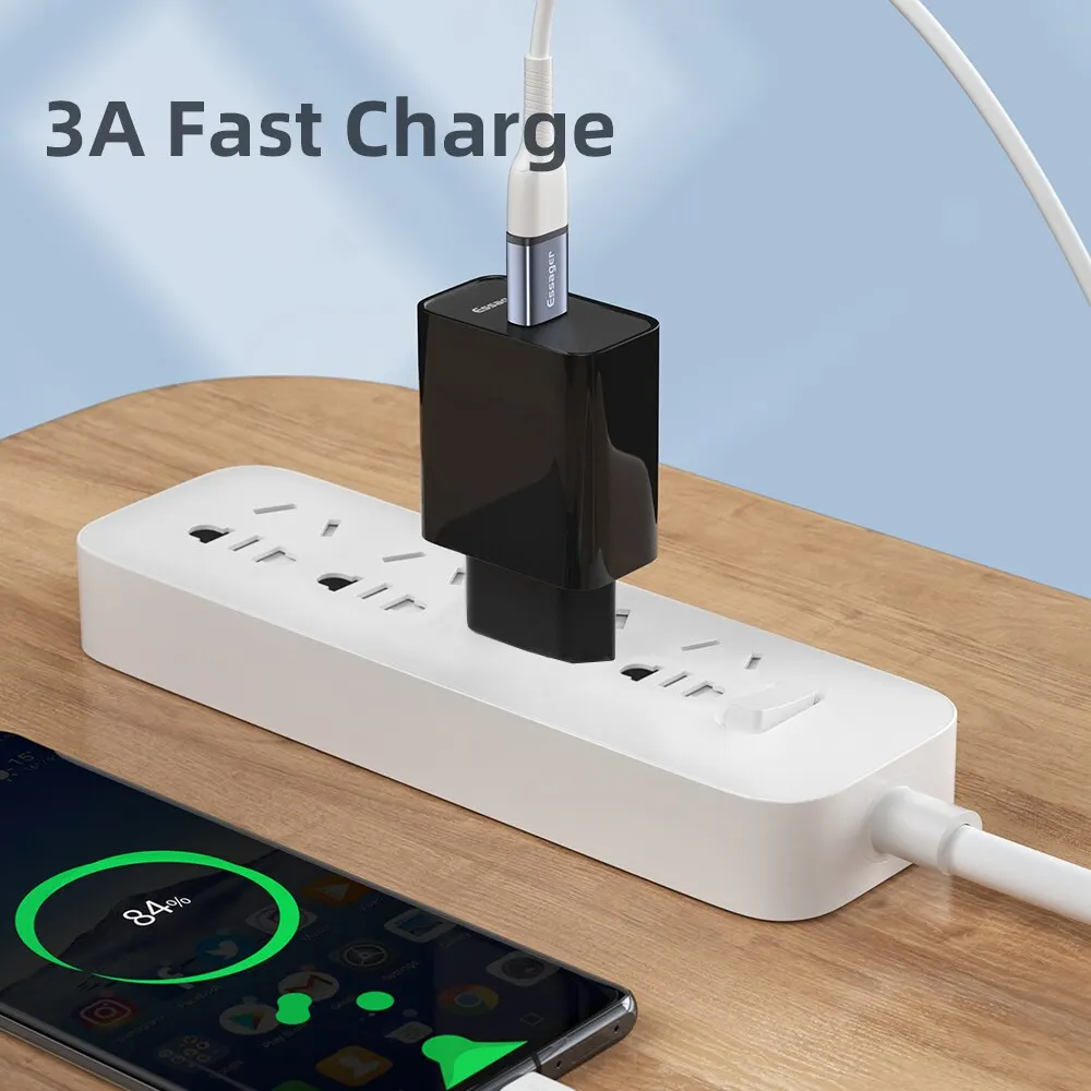 Essager OTG Adapter Type C USB 3.0 Type C USB C Male To USB Female Converter For Macbook Xiaomi Samsung S20 USBC OTG Connector image 5