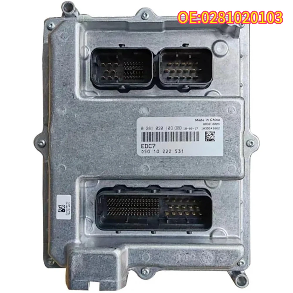 

For 0281020103 Originele vrachtwagen elektronische motorbesturingsmodule-eenheid ECU ECM DCi11 EDC7 0281020103