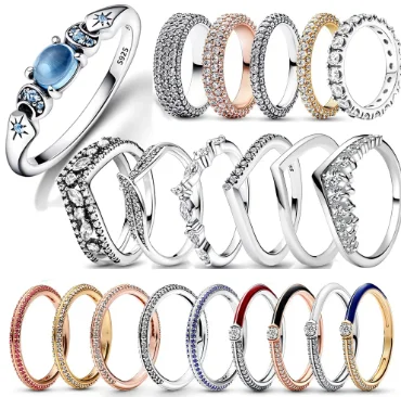 Disney 2026 High-Quality Fashion Classic S925 Sterling Silver Luxury Minimalist Ring