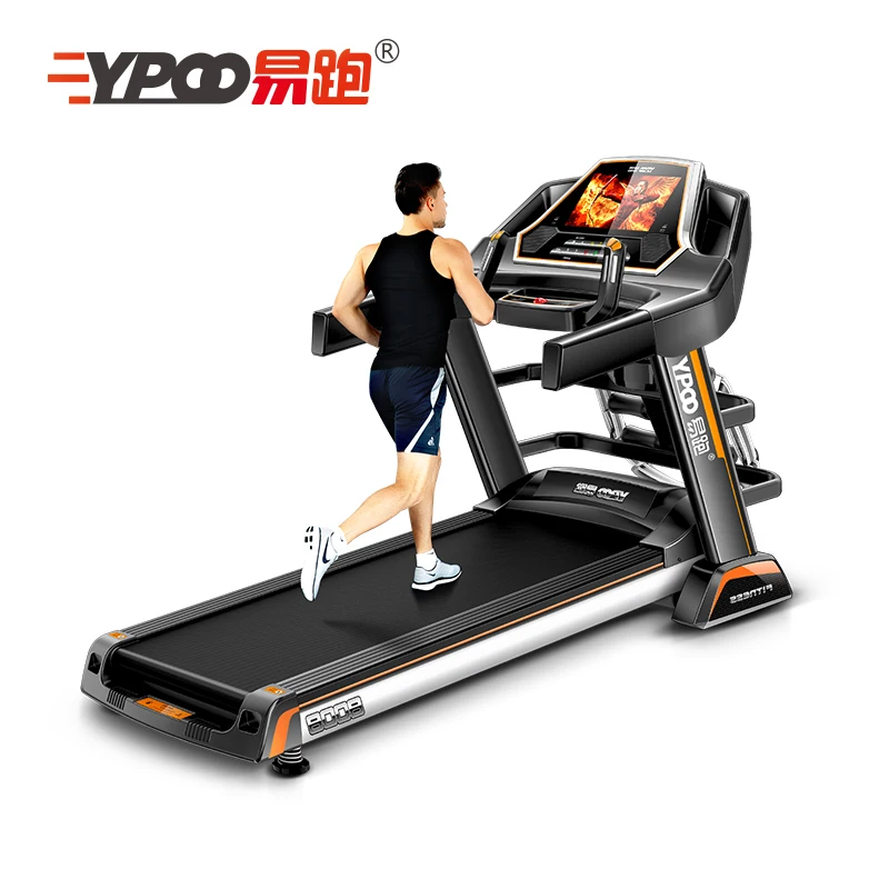 motorized running machine best cheap electric home use  treadmill  fitness exercise  foldable  treadmill with  YIFIT APP