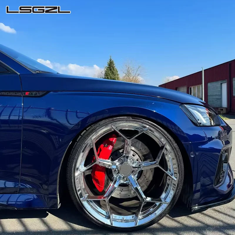 5x114.3 5x120 5x127 5x130 6x139.7 Chrome Monoblock Forged Alloy Rims Custom Billet Wheel 18 19 20 21 22 Inch for bmw audi chevy