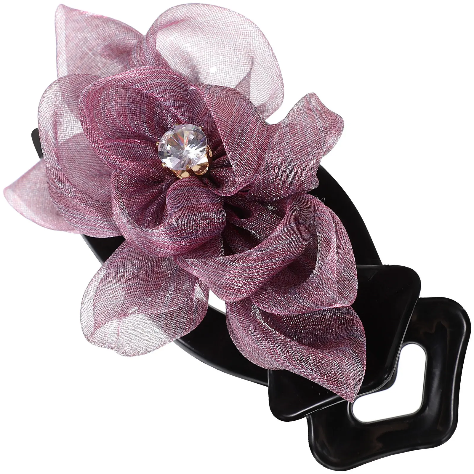 

French Clip Thick Barrette For Women Flower Hair Accessories Styling Tool Hair Barrettes Decorative Clips
