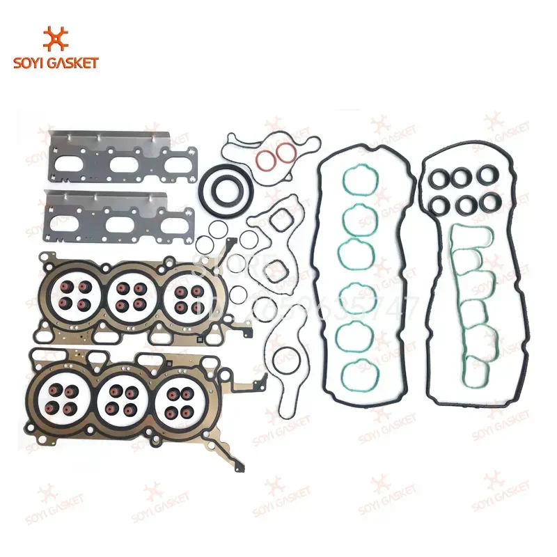 AT4Z-6079-A Engine Overhaul Kit for  F-150 3.5T V6 EcoBoost 2011-2016 Rebuild Set with Pistons Rings Gaskets Bearings