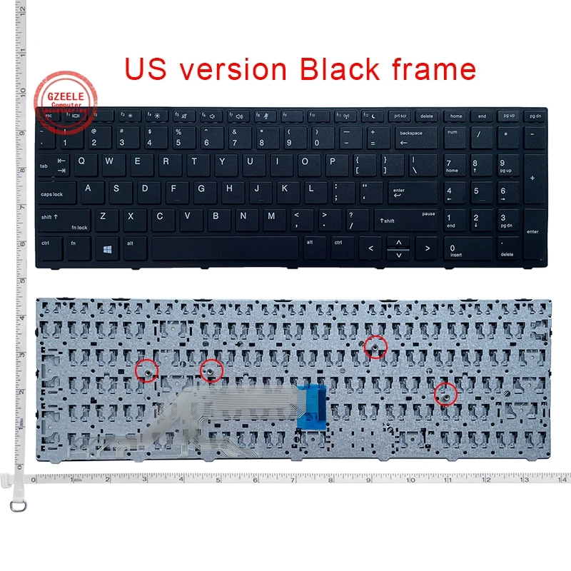 New US laptop Keyboard for HP Probook 450 G5 455 G5 470 G5 650 G4 650 G5 English