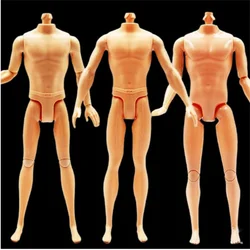 1/6 Boyfriend Heads Movable Joints 30cm Ken Dolls Body Male Prince Naked Nude Man Toy Doll Ken Body DIY Toys For Girls Gifts