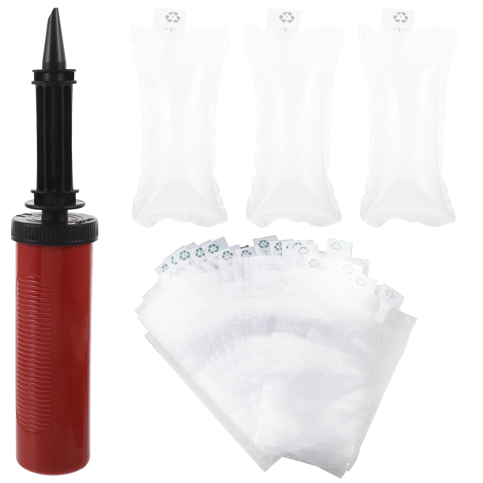 مجموعة واحدة من وسائد الهواء للتسليم، تعبئة قابلة للنفخ ومضادة للتحطم، أكياس شحن مقاومة للماء، مستلزمات التوصيل #2