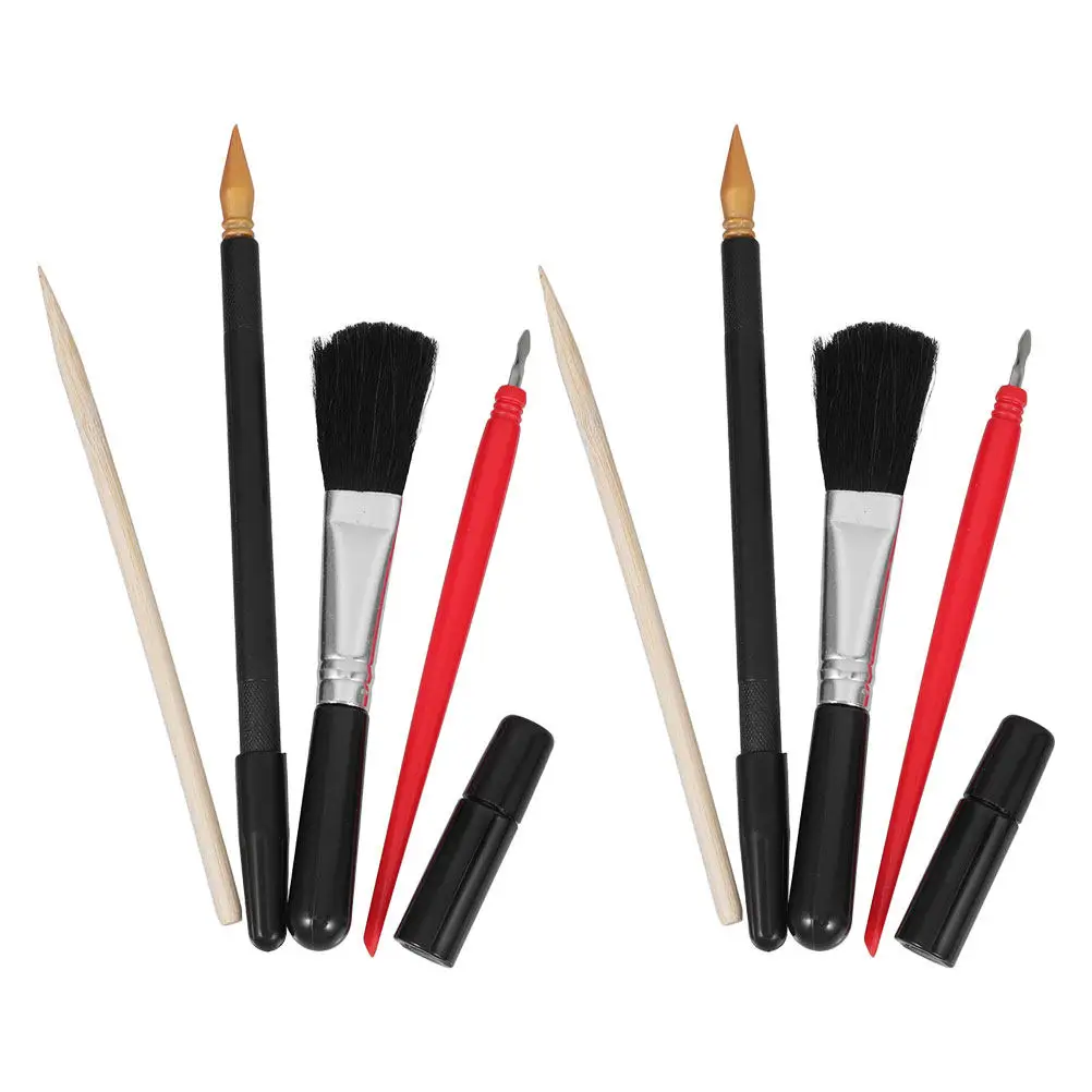 

10Pcs Scratch Painting Tool Kit Multi-Size Scratch Pens for Artistic Craft Projects and Art Classes Scratching Pens