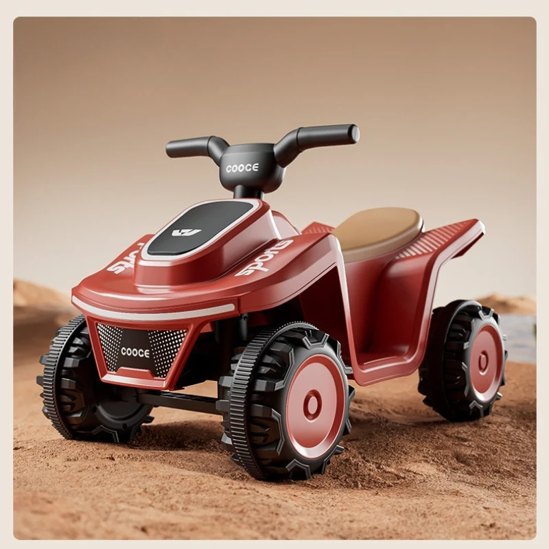 

4-Wheel Beach Electric Ride-On Car with LED Lights & Music 24V Rechargeable Kids Quad Bike Heavy-Duty Off-Road Toy Vehicle‌
