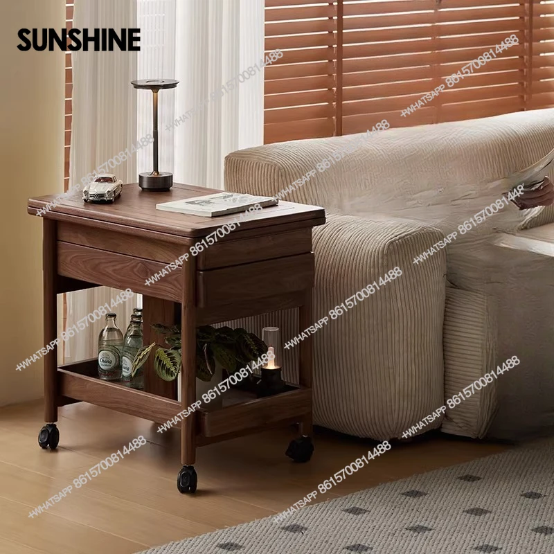 Movable Lifting Folding Coffee Table Small Unit Multifunctional Side Table