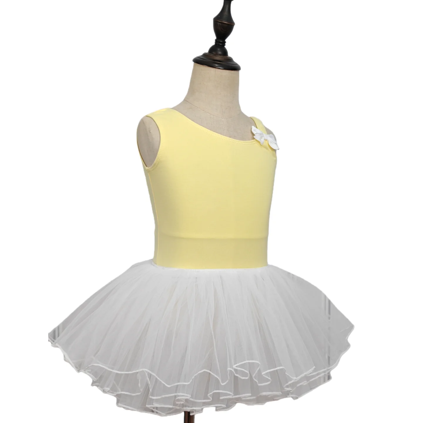 

Girls Ballet Dresses Kids Ballet Leotards Tutu Skirt Dance Wear Ballet Bodysuit Gymnastics Leotards Short Sleeve Skirt Costume