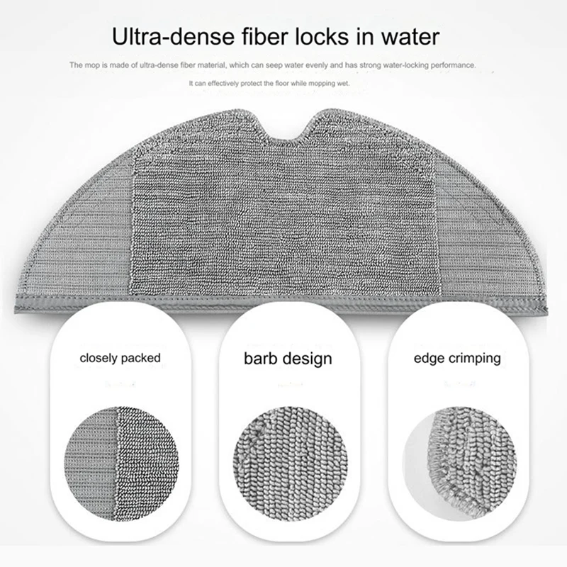 قطع غيار قماش الممسحة لـ Xiaomi Mijia 1C ، مكنسة كهربائية روبوت ، مناديل ، إكسسوارات الخرق ، متوافقة مع MI