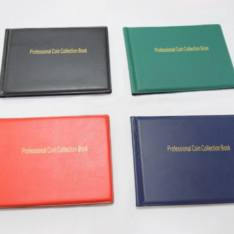 1 Piece Coin Collection Holder Album 120/240 Pockets Coin Collection Book Commemorative Coin Organizer Storage