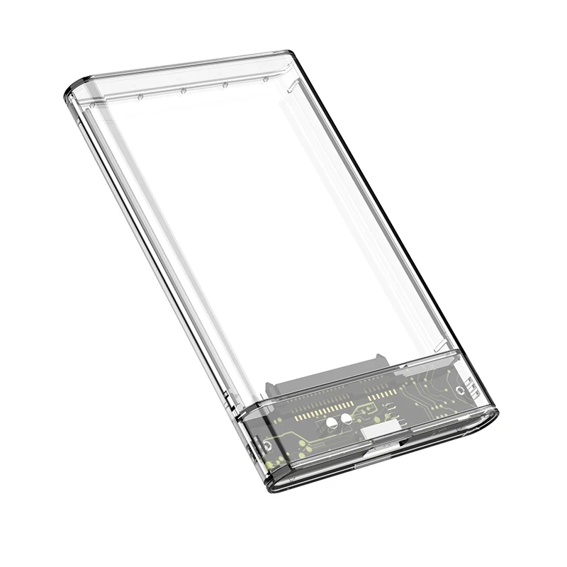 UTHAI G06 USB3.0 HDD carcasa puerto serie de 2,5 pulgadas SATA SSD caja de disco duro compatible con 6TB transparente caja de disco duro externo móvil