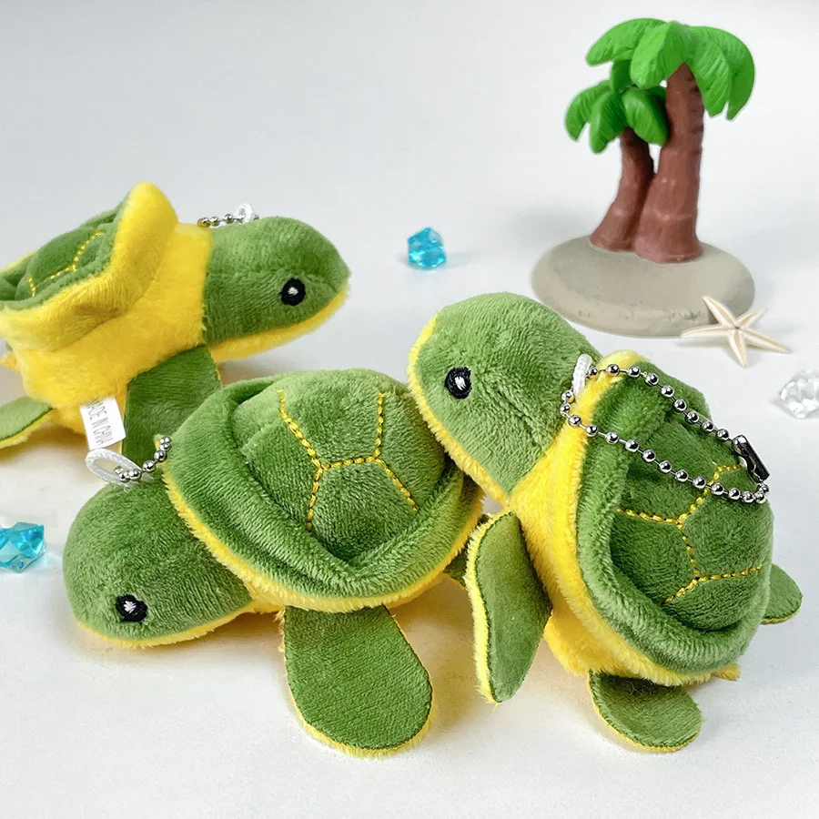 Petite tortue de mer en peluche, sac pour téléphone portable, clé, JOPendant, beurre, petit cadeau, nouveau