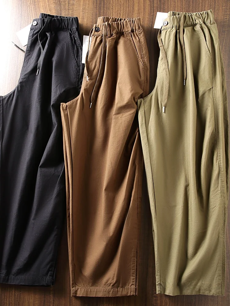 

Американские широкие рабочие брюки Mountain System, свободные прямые повседневные брюки 3D-силуэта для мужчин, модные городские молодежные брюки-конусы